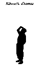 SILHOUETTE D' HOMME