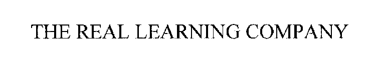 THE REAL LEARNING COMPANY