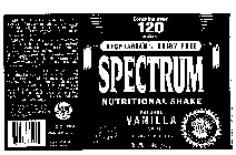SPECTRUM NUTRITIONAL SHAKE