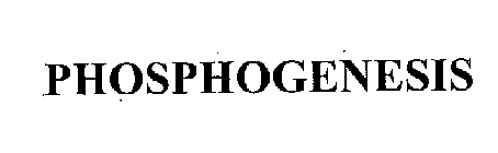 PHOSPHOGENESIS