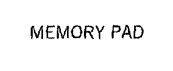 MEMORY PAD