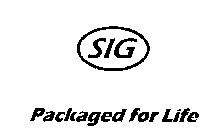 SIG PACKAGED FOR LIFE