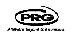 PRG ANSWERS BEYOND THE NUMBERS.