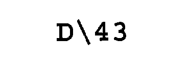 D\43