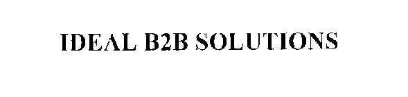 IDEAL B2B SOLUTIONS