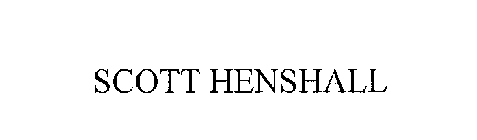SCOTT HENSHALL