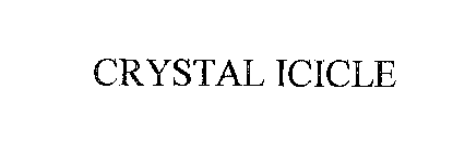 CRYSTAL ICICLE