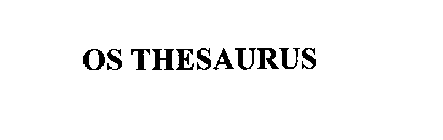 OS THESAURUS