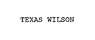 TEXAS WILSON