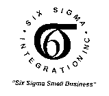 SIX SIGMA INTEGRATION SIX SIGMA SMALL BUSINESS