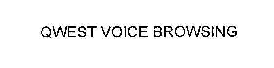 QWEST VOICE BROWSING