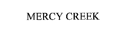 MERCY CREEK
