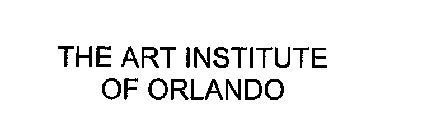 THE ART INSTITUTE OF ORLANDO
