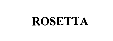 ROSETTA