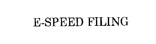 E-SPEED FILING
