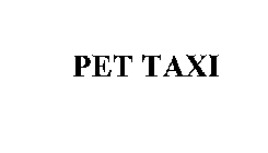 PET TAXI