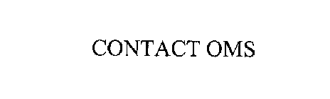 CONTACT OMS