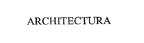 ARCHITECTURA
