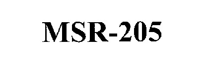MSR-205