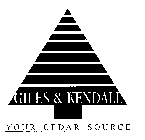 GILES & KENDALL YOUR CEDAR SOURCE