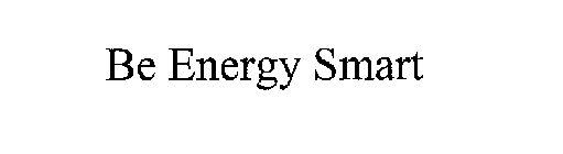 BE ENERGY SMART
