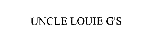 UNCLE LOUIE G'S