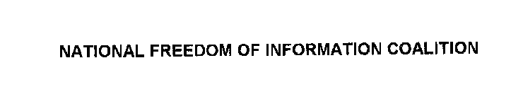 NATIONAL FREEDOM OF INFORMATION COALITION