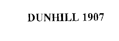 DUNHILL 1907