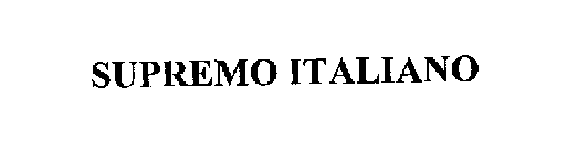 SUPREMO ITALIANO