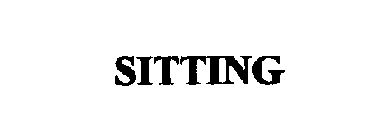 SITTING