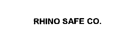 RHINO SAFE CO.