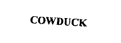 COWDUCK