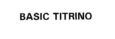BASIC TITRINO
