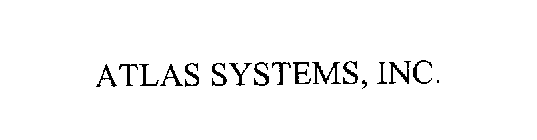 ATLAS SYSTEMS, INC.