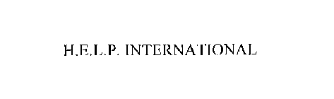 H.E.L.P. INTERNATIONAL