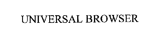 UNIVERSAL BROWSER