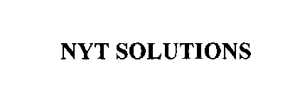 NYT SOLUTIONS