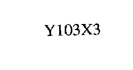 Y103X3