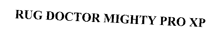 RUG DOCTOR MIGHTY PRO XP