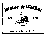 DICKIE WALKER BUILT 1951 AUTHENTIC MARINE