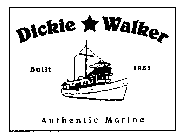 DICKIE WALKER BUILT 1951 AUTHENTIC MARINE