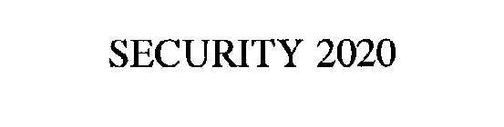 SECURITY 2020