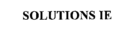 SOLUTIONS IE