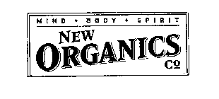NEW ORGANICS CO. MIND BODY SPIRIT