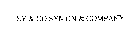 SY & CO. SYMON AND COMPANY.