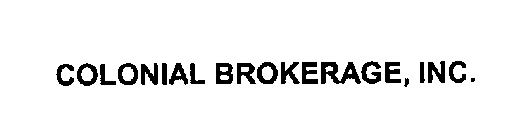 COLONIAL BROKERAGE, INC.