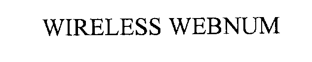 WIRELESS WEBNUM