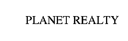 PLANET REALTY