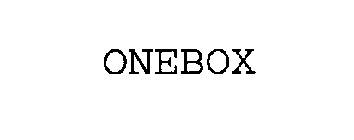 ONEBOX