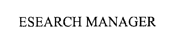 ESEARCHMANAGER